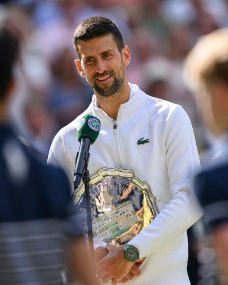 Djoko reconheceu a superioridade de Alcaraz na final de Wimbledon