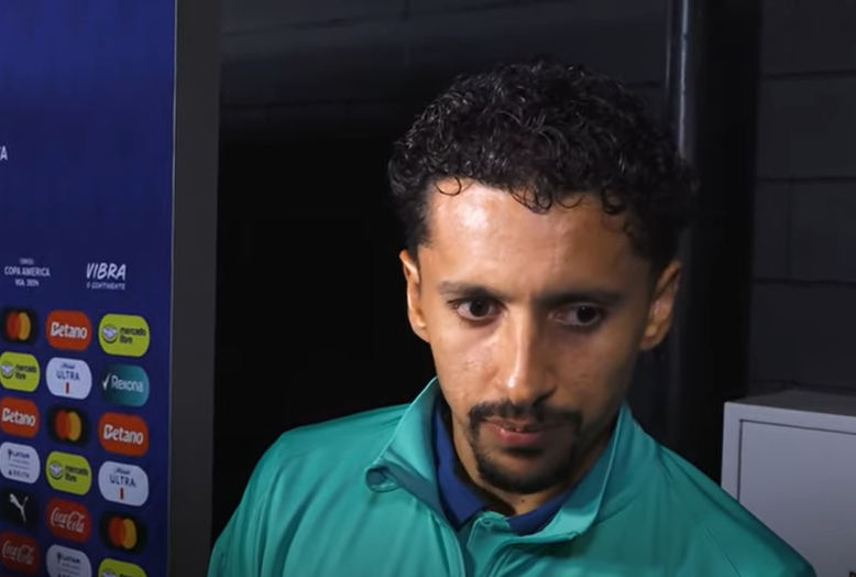 Marquinhos após a derrota da Seleção Brasileira: " Não estamos com confiança"