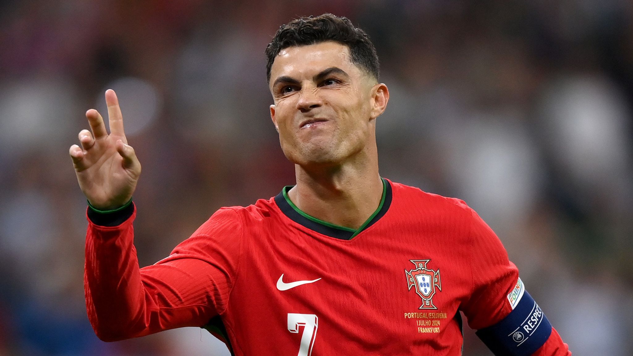 Ronaldo permanece como o maior artilheiro da história da Eurocopa