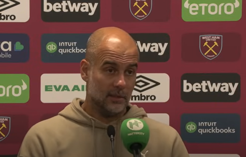 Pep Guardiola sobre o possível banimento do Manchester City das competições: 'Todos são inocentes até que se prove o contrário'