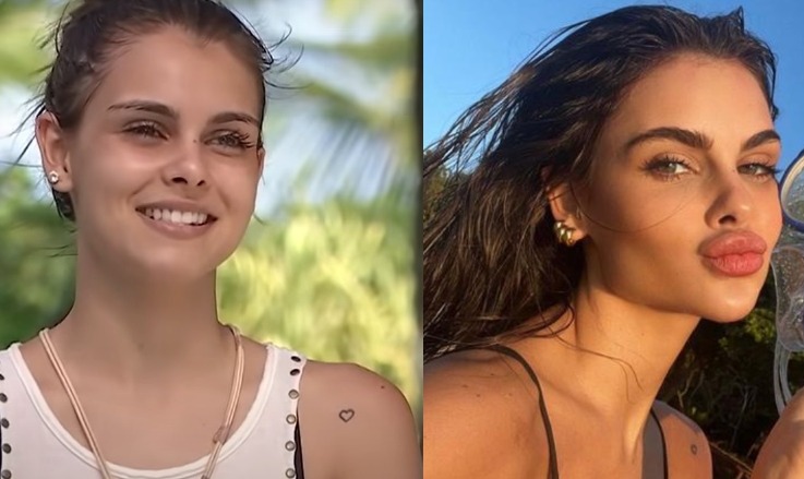 Antes e depois: Amanda participou de reality de pegação da MTV