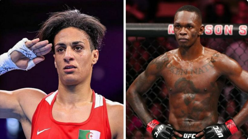 Adesanya pede desculpas a boxeadora que falhou no teste de gênero na Copa do Mundo de 2023