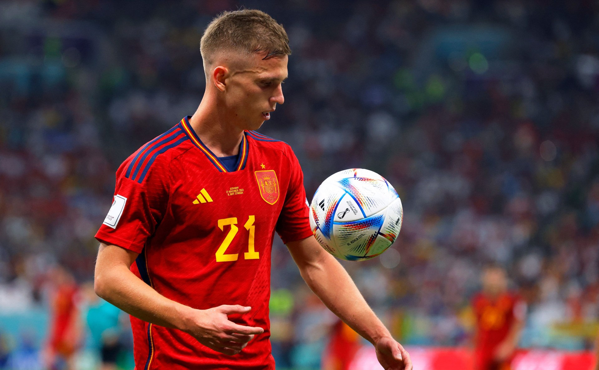 Dani Olmo é o primeiro espanhol a marcar em três partidas consecutivas na Eurocopa