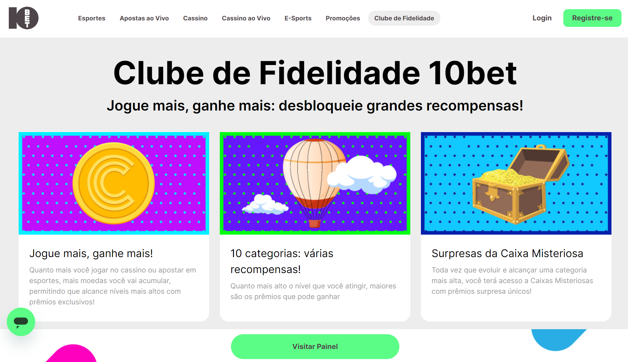 Programa Fidelidade da 10bet