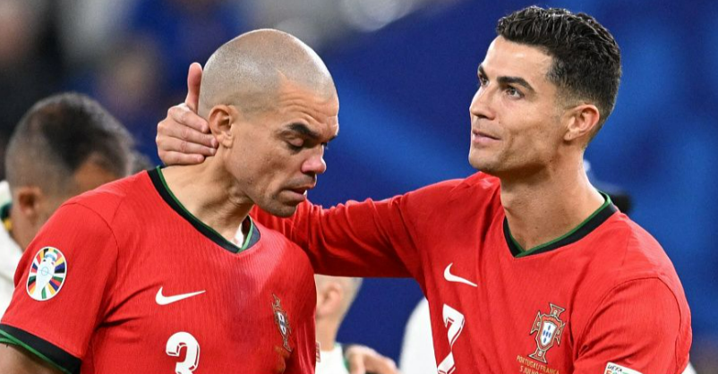 Cristiano Ronaldo reage à aposentadoria de Pepe: você é único, obrigado por tudo