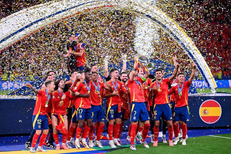 Espanha sobe para o top 3 do ranking da FIFA após vencer a Euro 2024