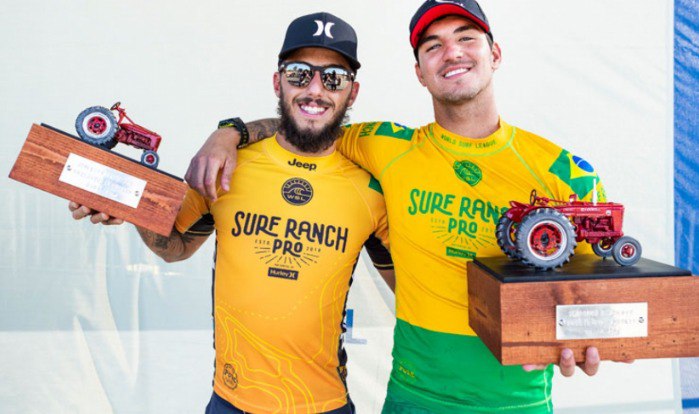 Gabriel Medina e Filipe Toledo (Surfe)