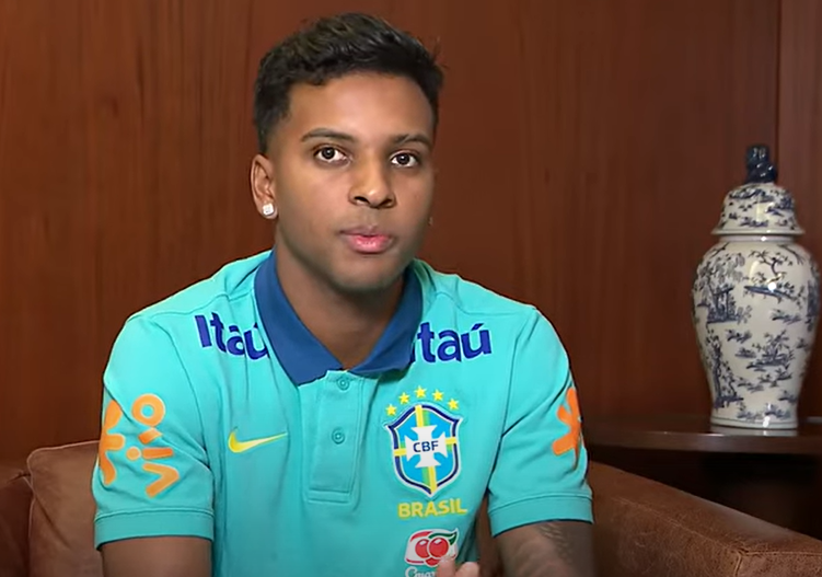 Rodrygo expressa desapontamento após não ser nomeado para a Bola de Ouro