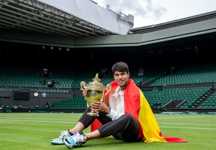 Aos 21 anos de idade, Alcaraz já conquistou quatro Grand Slams