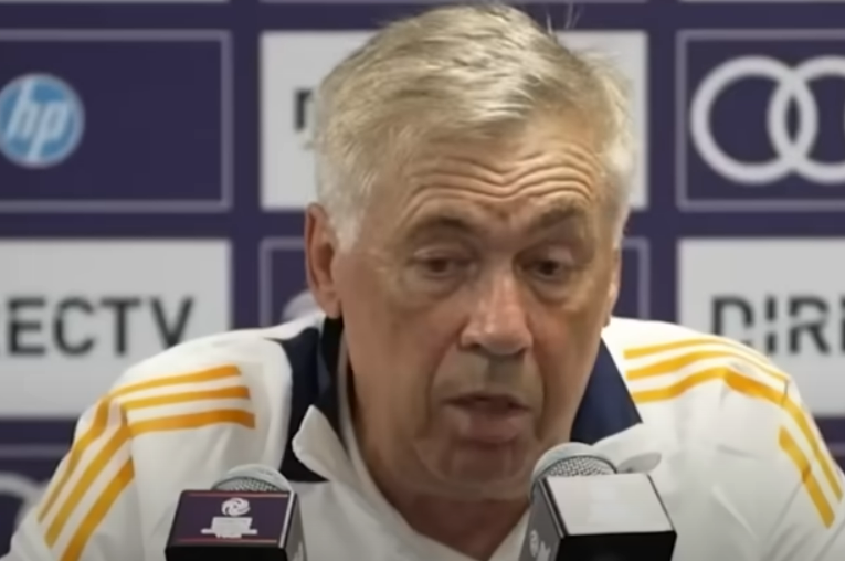 Ancelotti revela que ficou irritado com Bellingham no Real Madrid