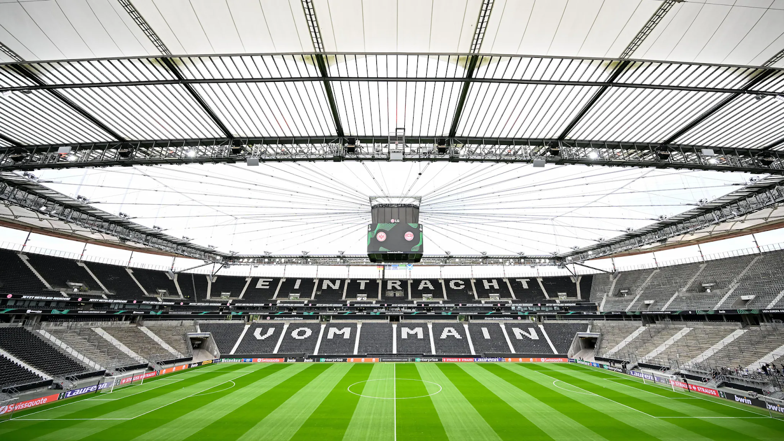 Frankfurt é o palco do jogo da Alemanha na última rodada do Grupo A da Eurocopa