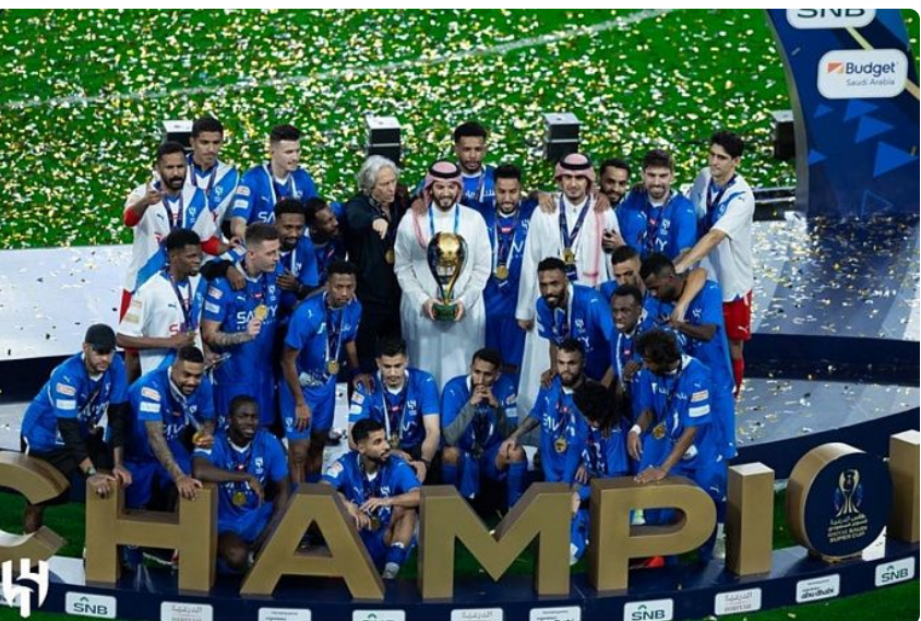 Al Hilal derrota Al Nassr por 4 a 1 e conquista a Supercopa da Arábia Saudita