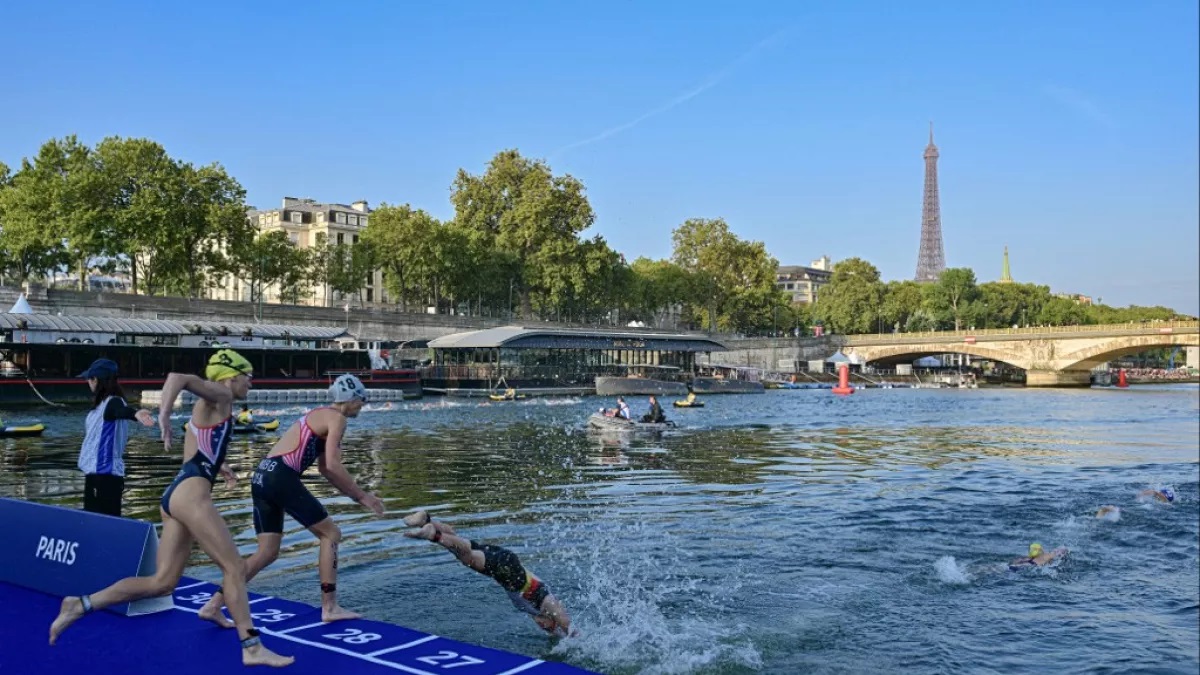 Chuvas incessantes e correnteza do Sena atrapalham preparação para Paris-2024