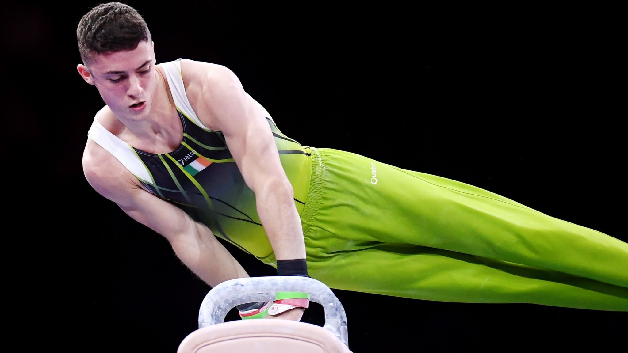 Gymnast McClenaghan Tests &quot;Anti-Sex Bed&quot; At Paris Olympics