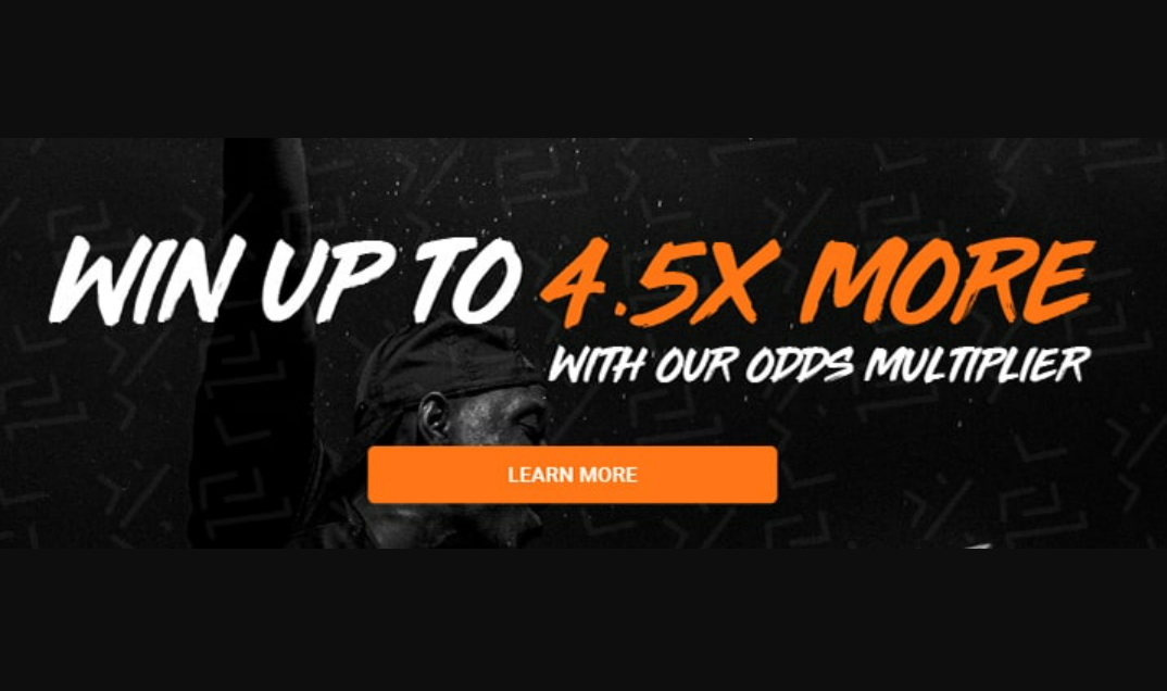 Bet254 Odds Multiplier Bonus up to 4.5x