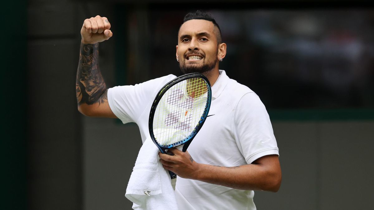 Resultado del partido entre Nick Kyrgios y Stefanos Tsitsipas en Wimbledon 2022: con triunfo para el australiano