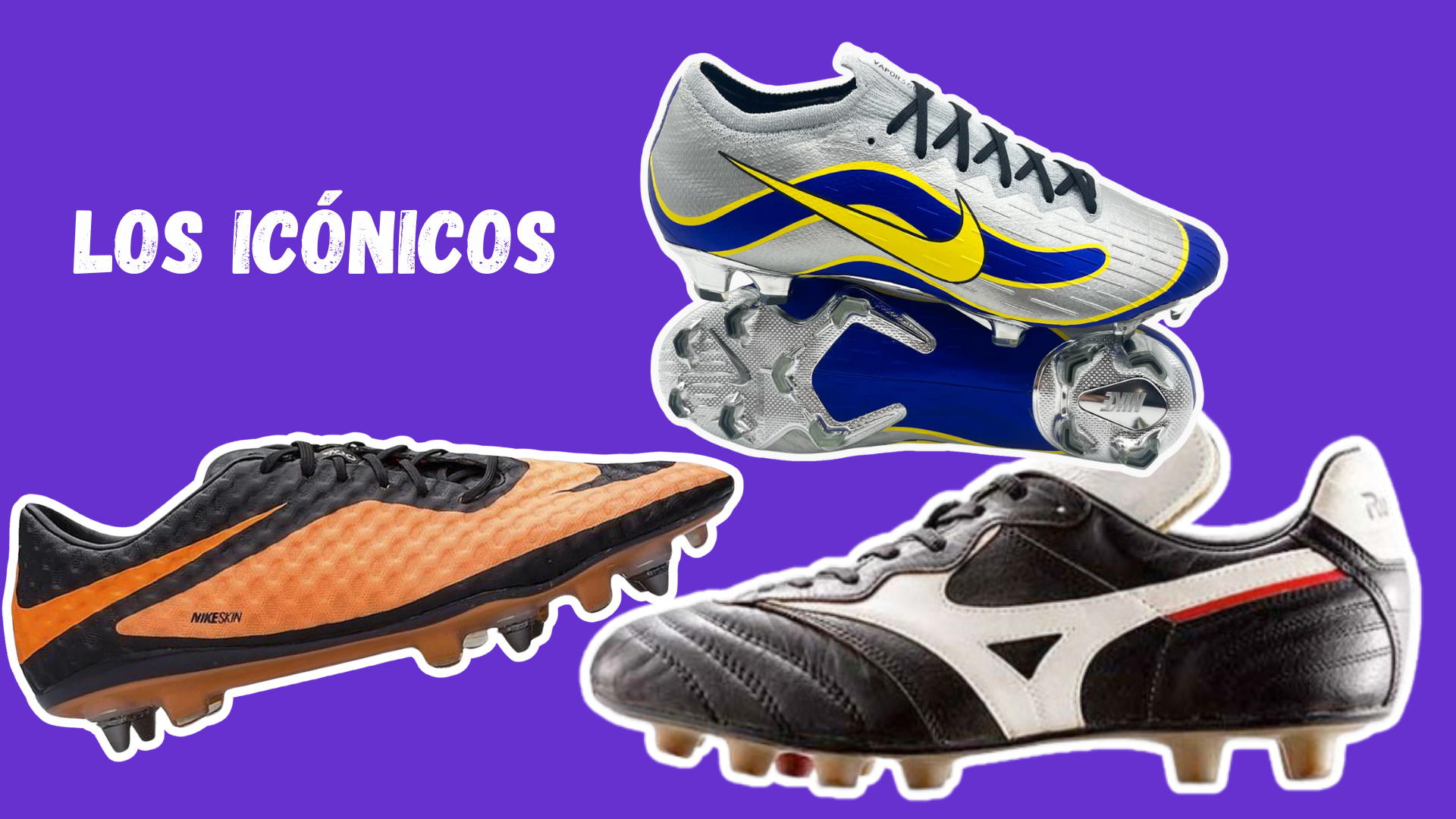 Los tenis de fútbol más famosos de la historia: Iconos que dejaron huella en el deporte