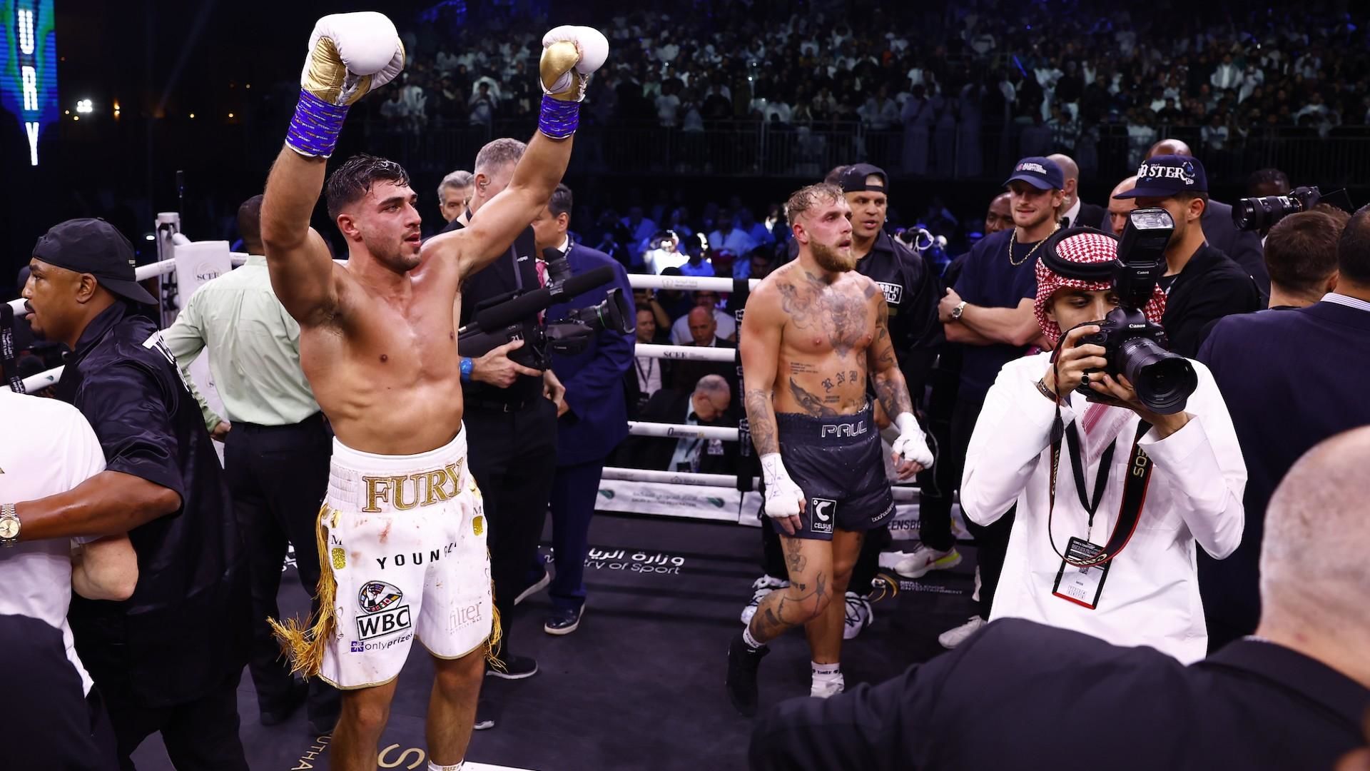 Jake Paul wants a rematch with Tommy Fury