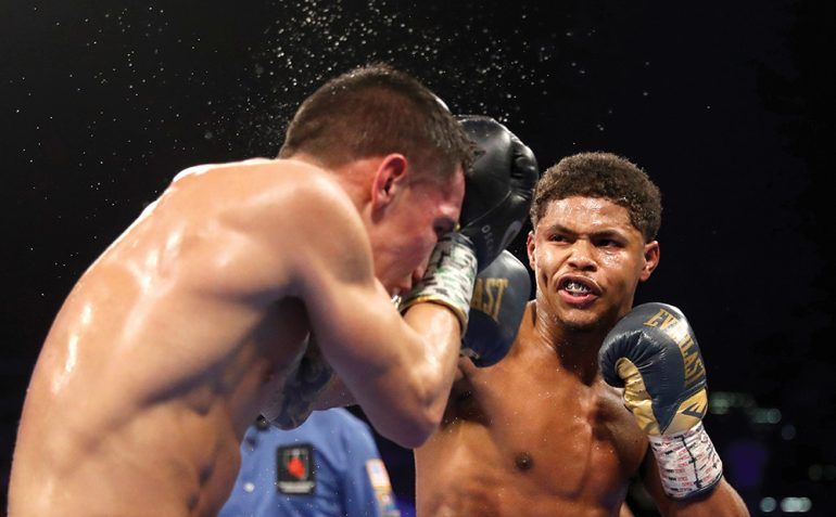 Shakur Stevenson defeats Shuichiro Yoshino by TKO