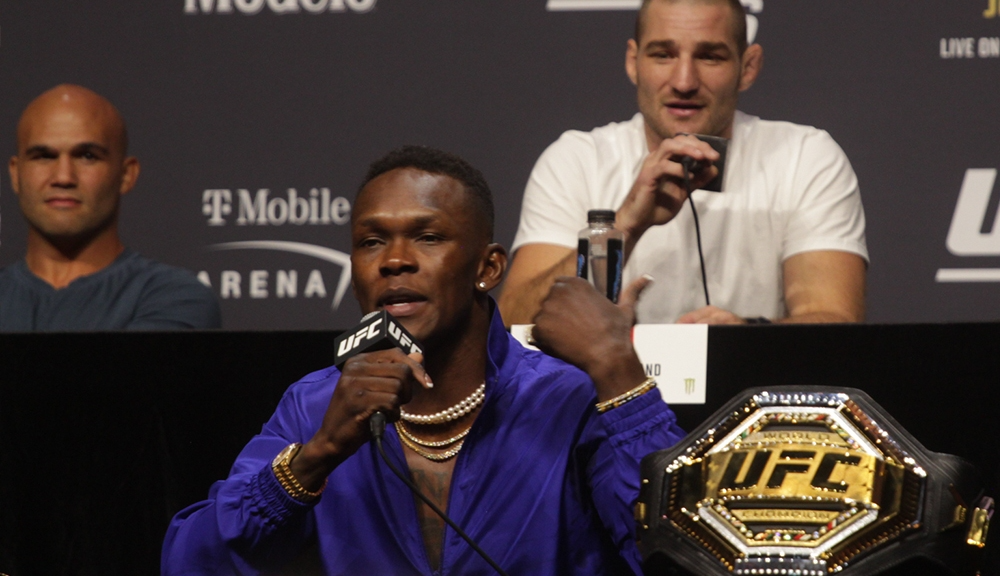 Strickland's Coach Hints At Strickland vs Adesanya At UFC 293 Main Event