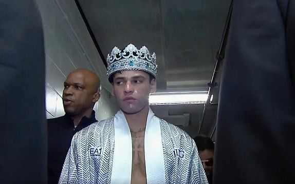 Ryan Garcia Wore $1 Million Crown For Ring Walk Against Haney