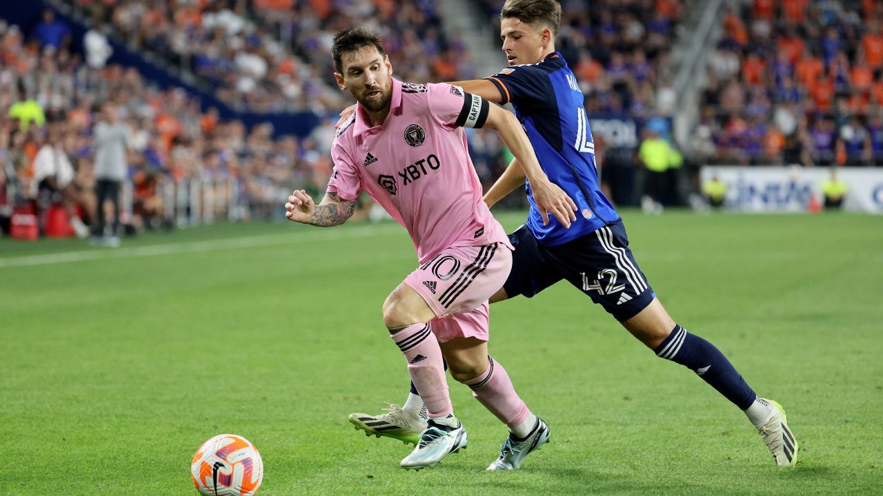 Lionel Messi se clasificó con el Inter Miami a la final del U.S. Open Cup