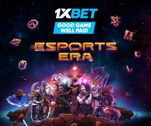 1xBet Esports Era Bonus up to 9 EUR