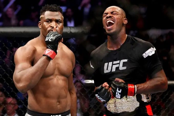 Jones calls Ngannou a &quot;big ol' p-sy&quot;