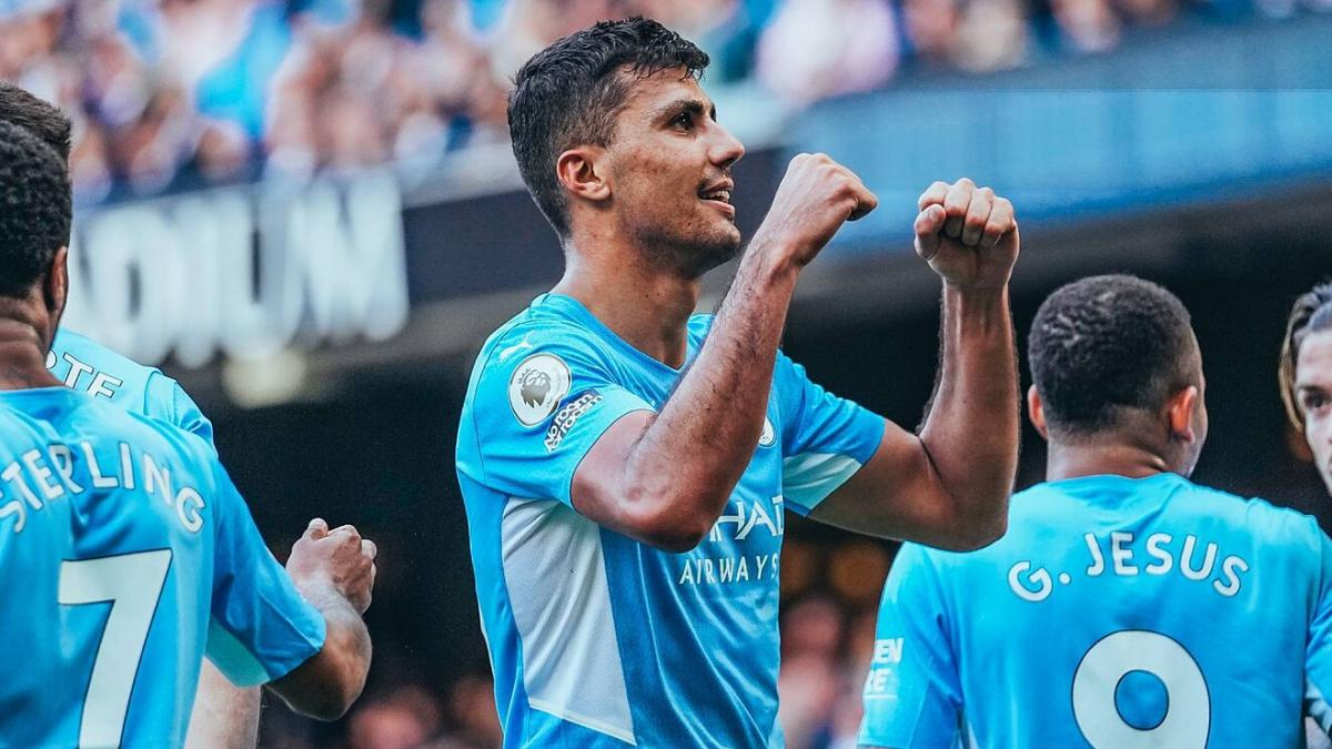 Rodri Named World's Best Supporting Midfielder By FourFourTwo