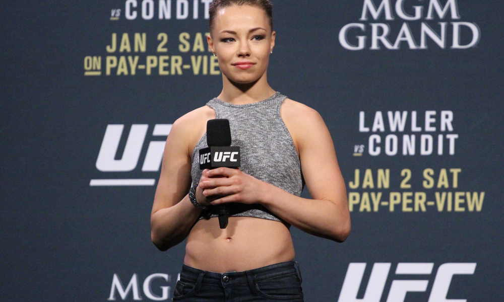 Namajunas Suffered Hand Injury In Fight Against Fiorot