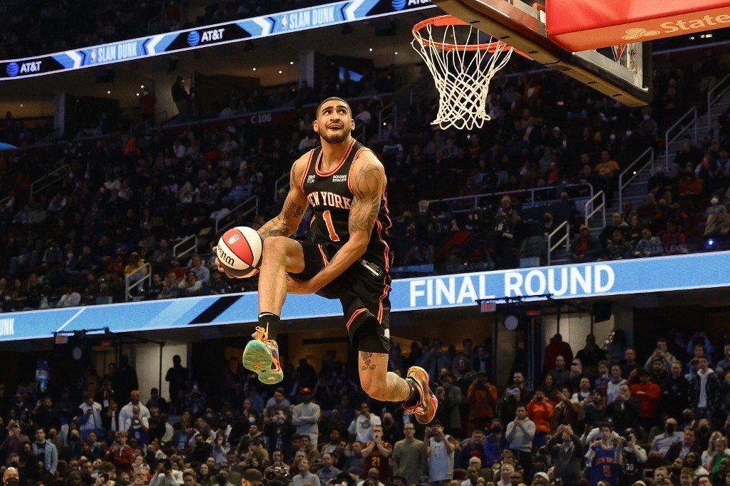 Lukewarm response as Obi Toppin wins the Slam Dunk contest