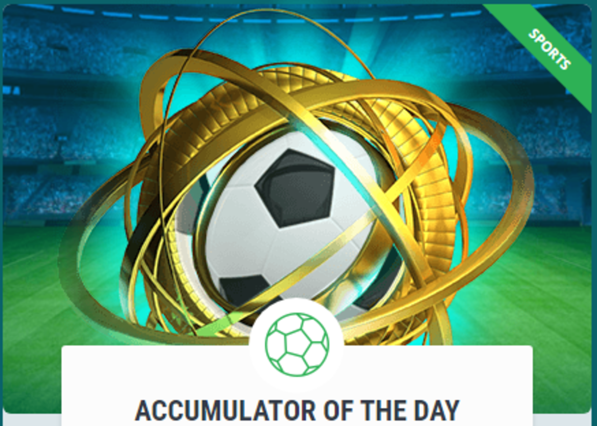 22Bet 10% Accumulator of the Day Bonus