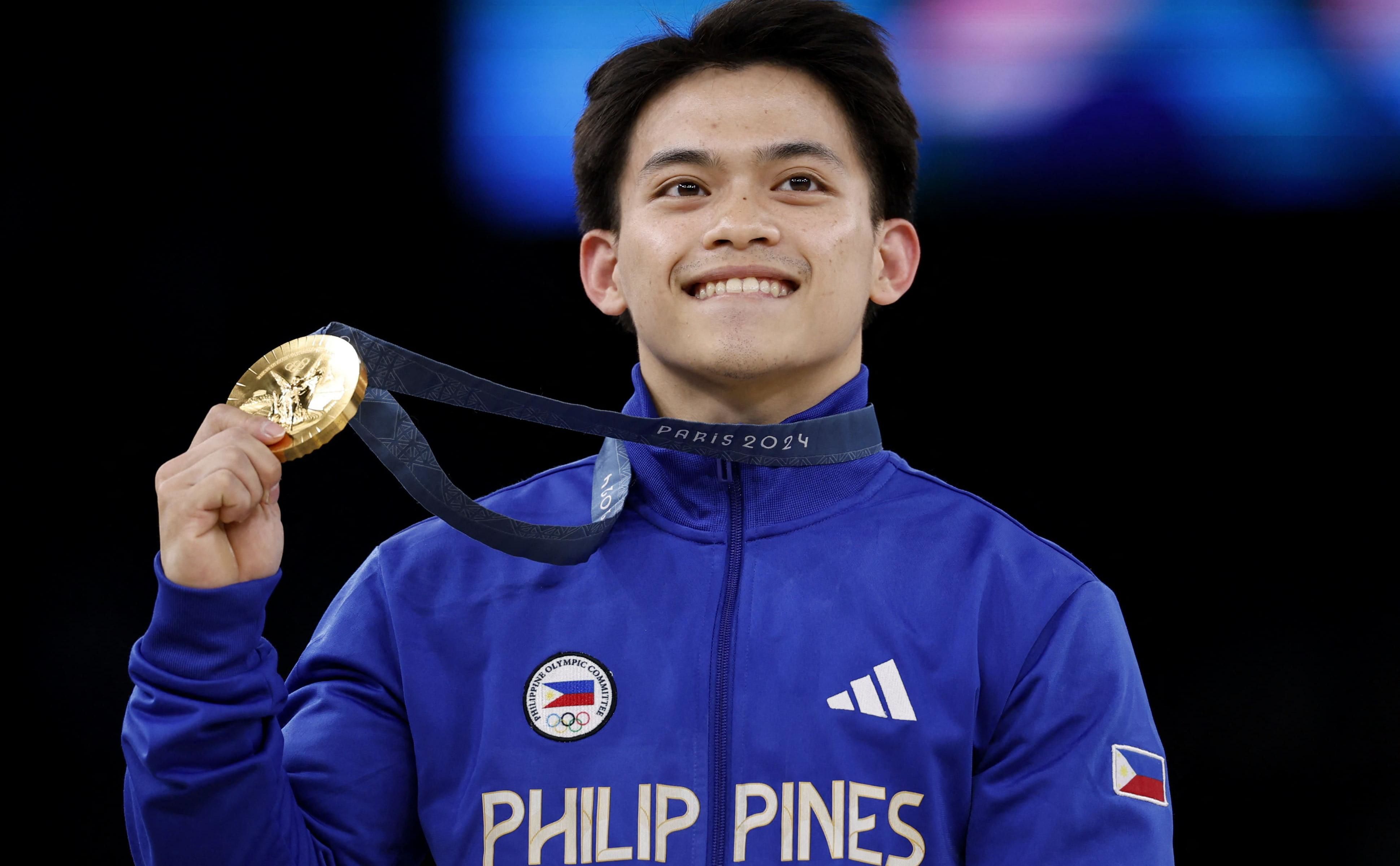 Filipino Gymnast Yulo to Receive Lifetime Supply of Noodles for Winning Two Gold Medals