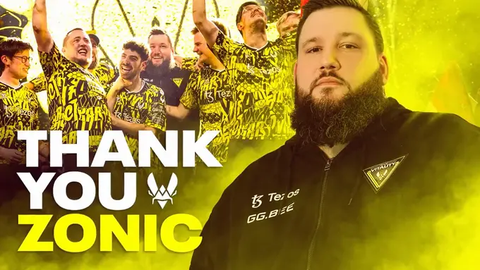 Zonic Officially Resigns As Team Vitality Coach