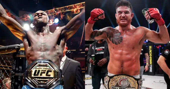 Bellator Champion Eblen Says He Will Destroy UFC Champion Adesanya in a Fight