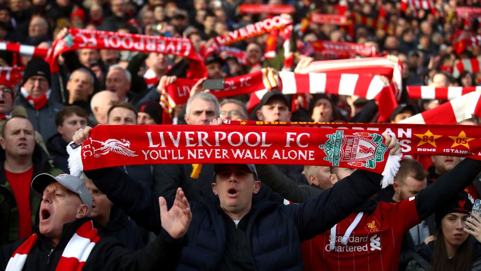 Safe standing areas set for trial in the Liverpool vs Chelsea clash