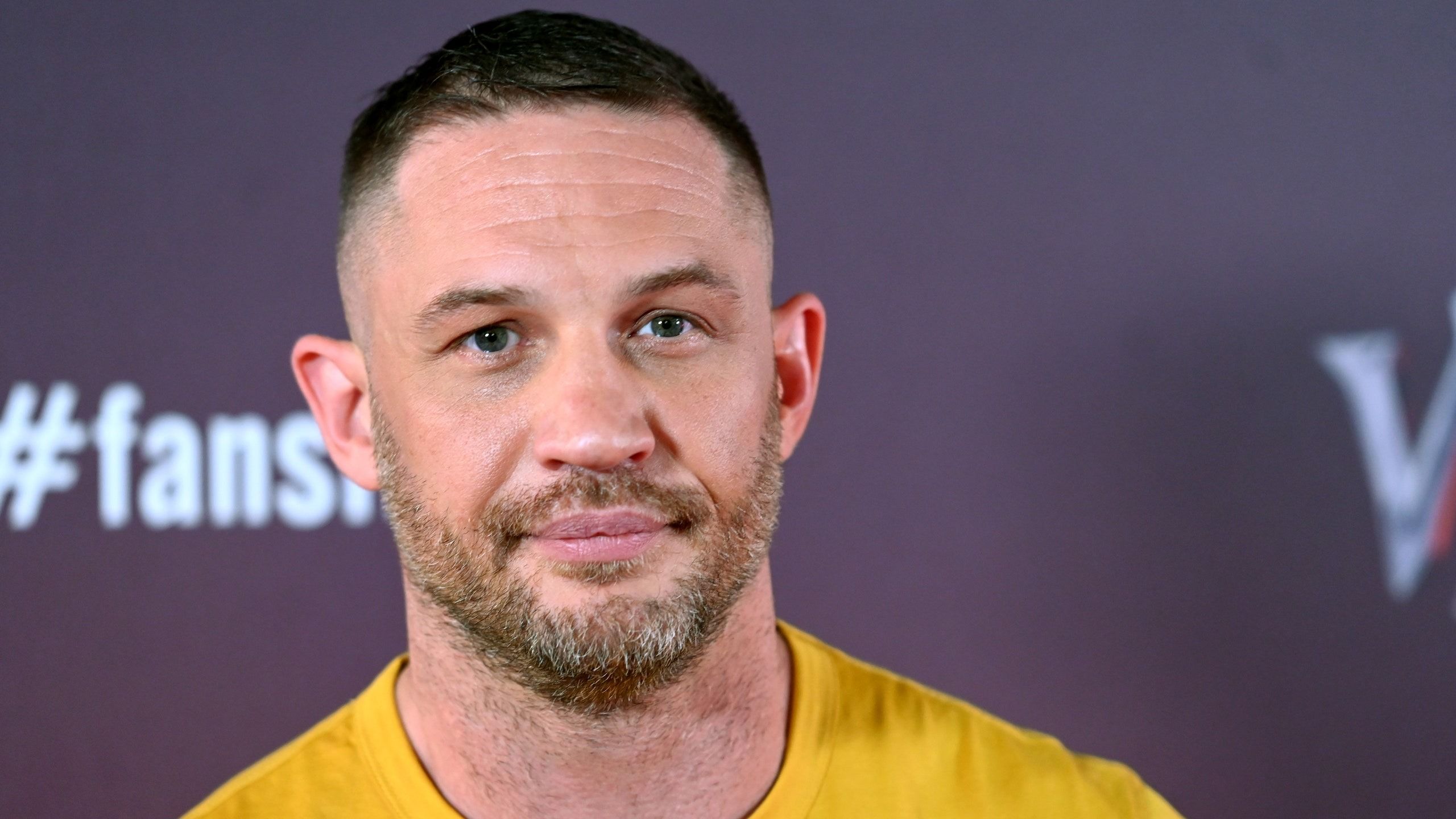 Famous Actor Tom Hardy Visits UFC Vegas 87 Tournament