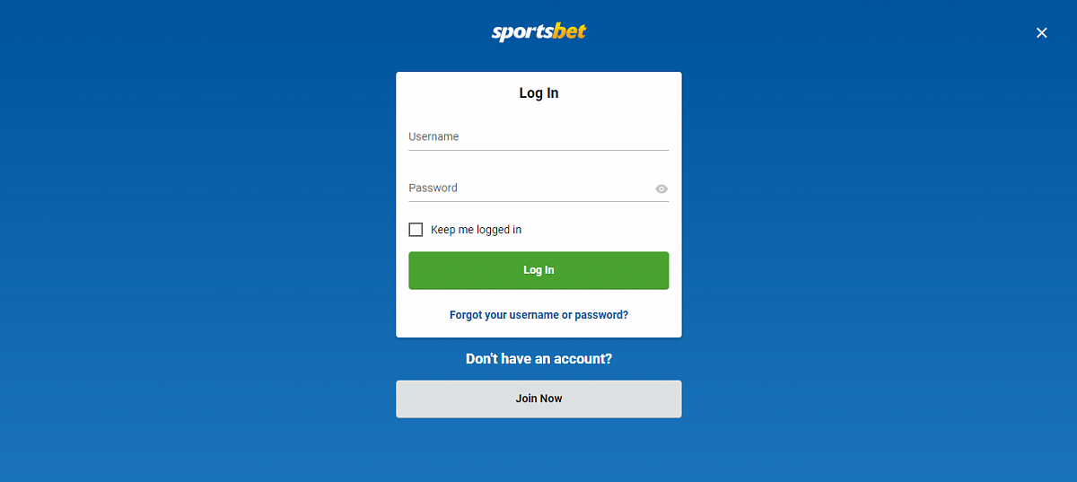 Sportsbet website