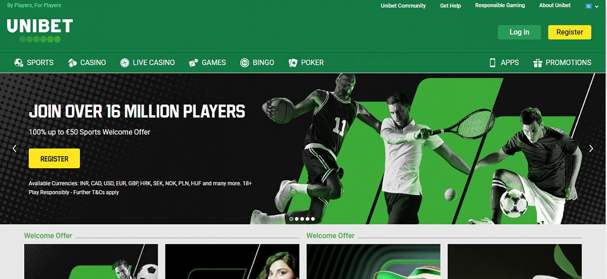  Unibet official website