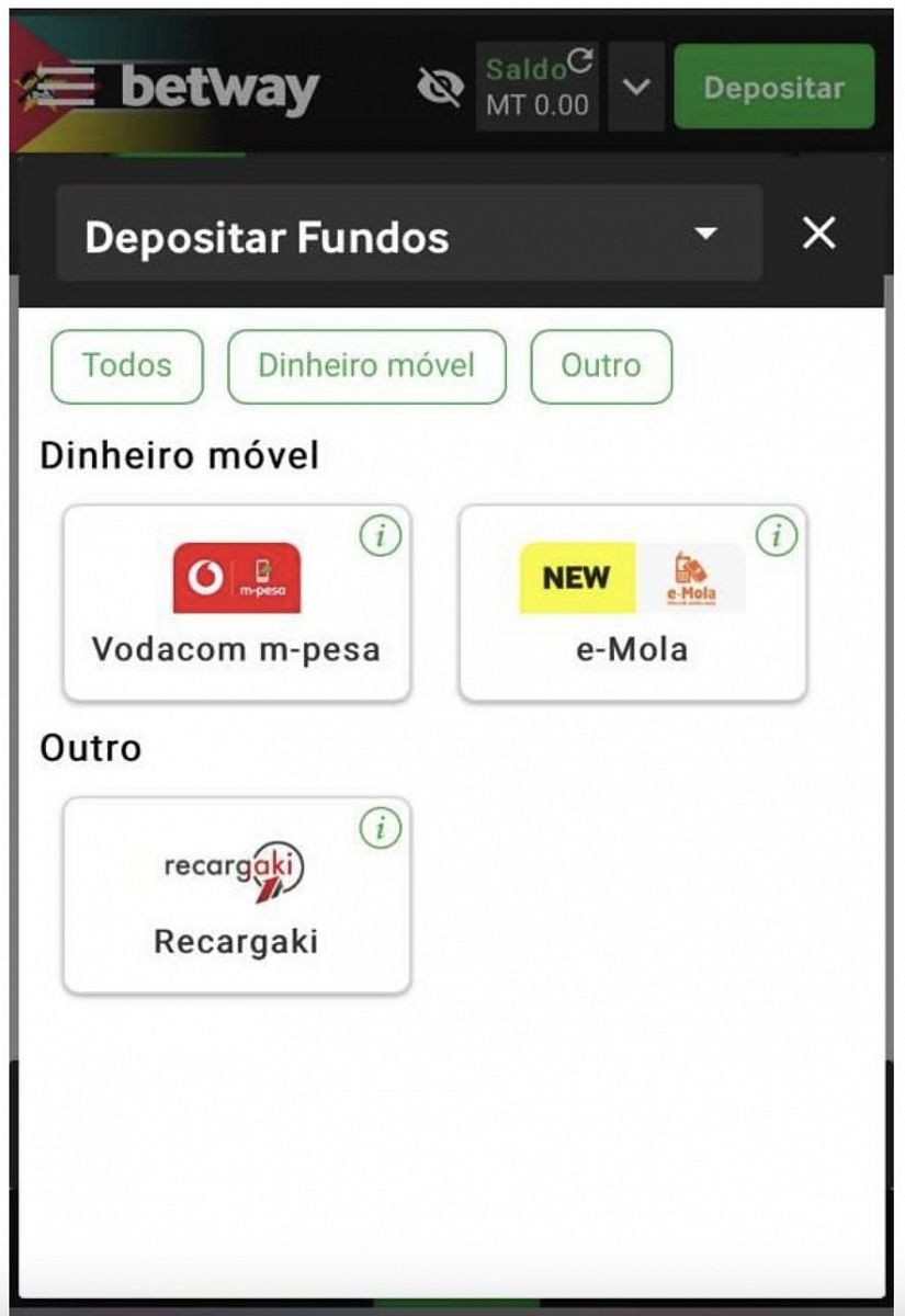 Como prosseguir com o depósito via e-Mola via versão iOS