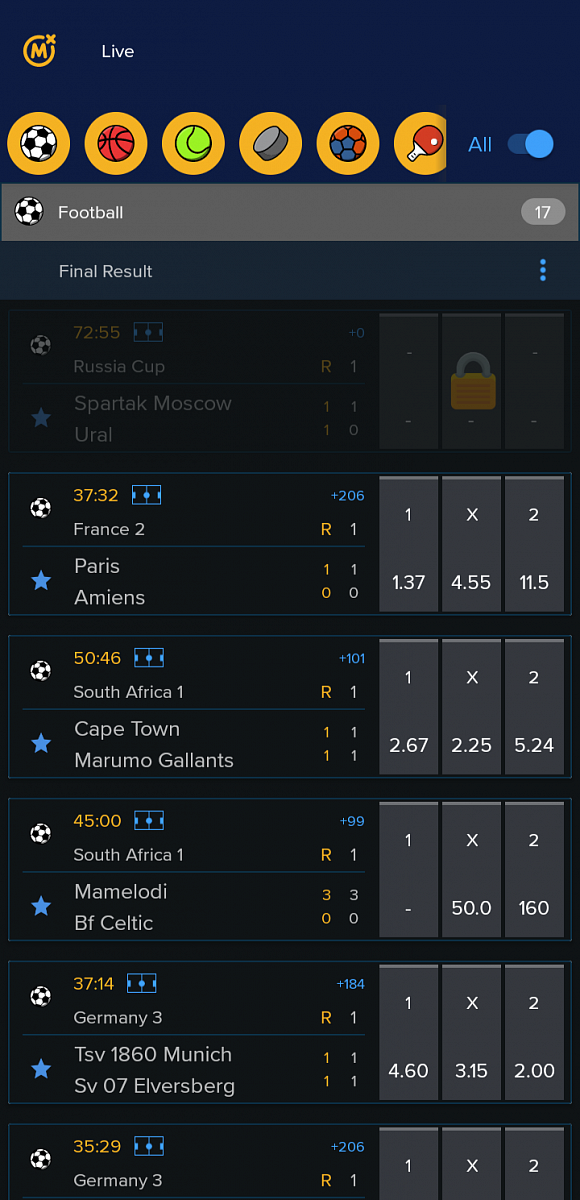 MozzartBet Android App