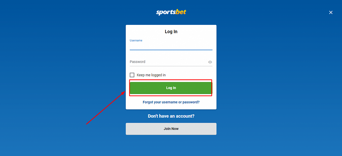 Sportsbet website