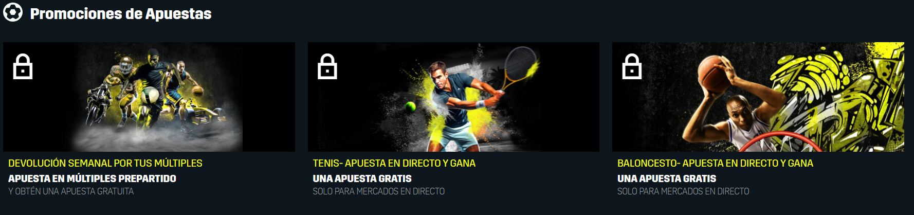 Promociones de apuestas en DAZN Bet