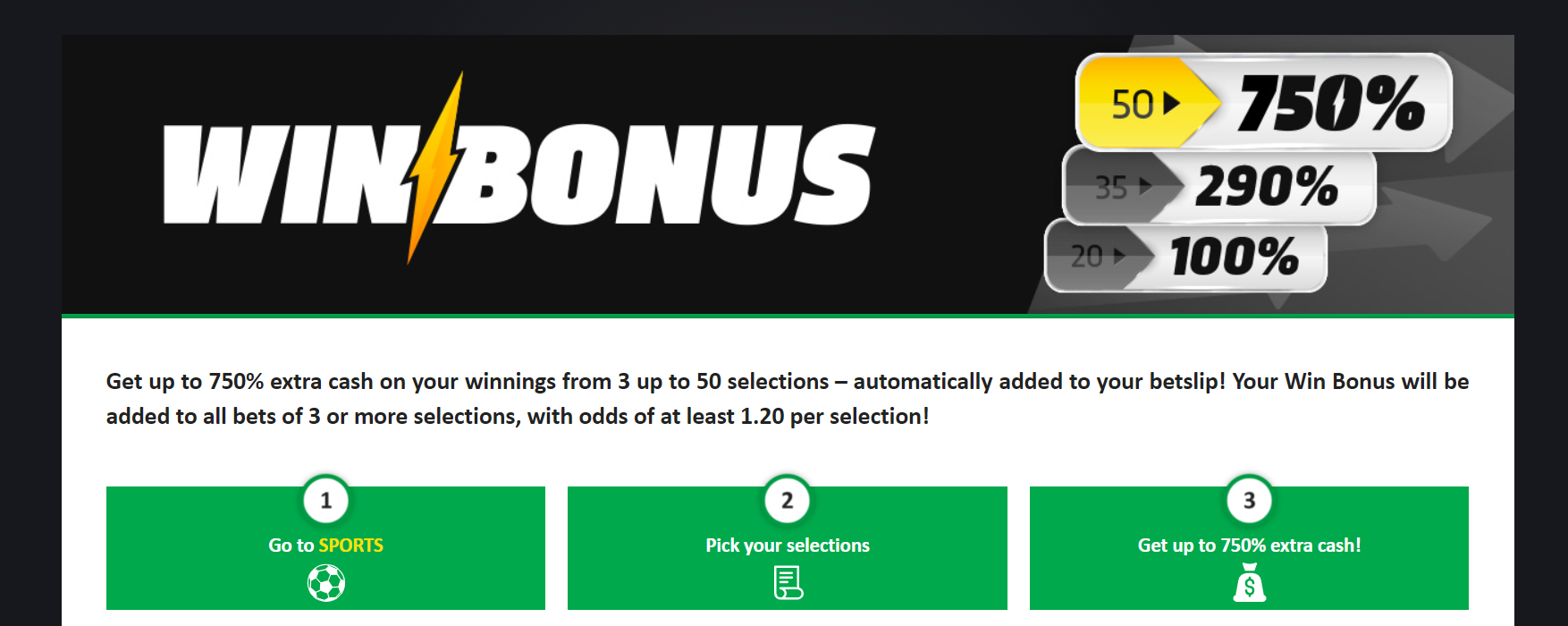 Premier Bet Bonus