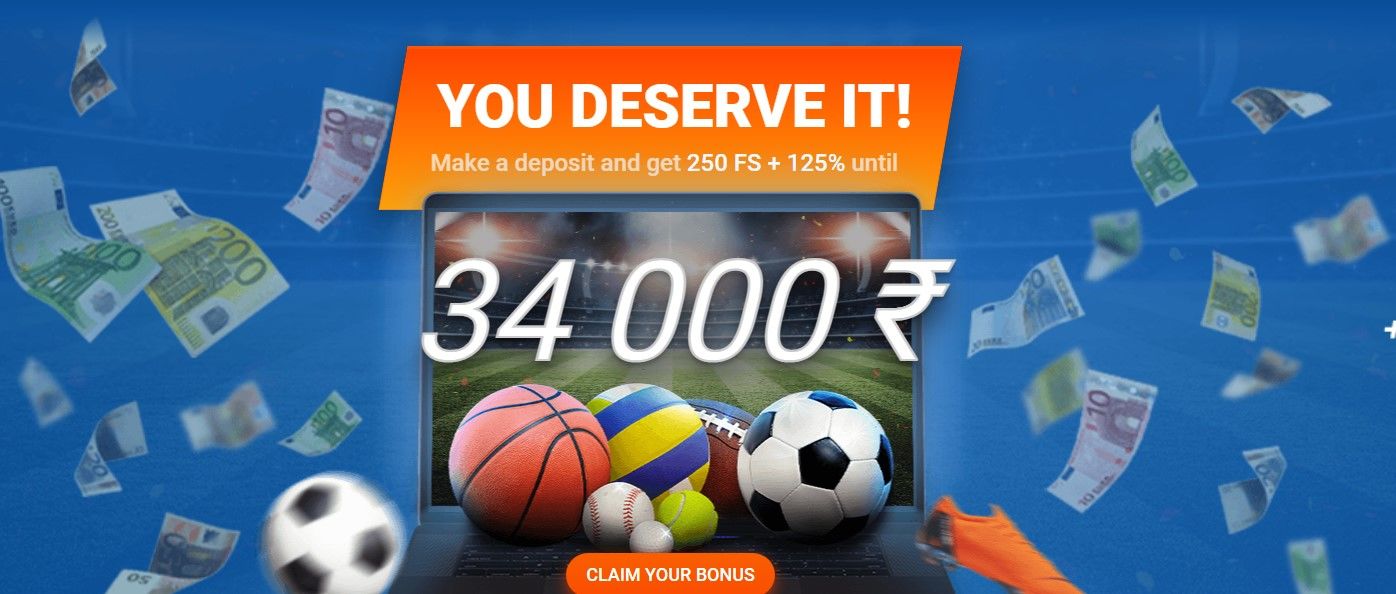 First deposit bonus on Mostbet