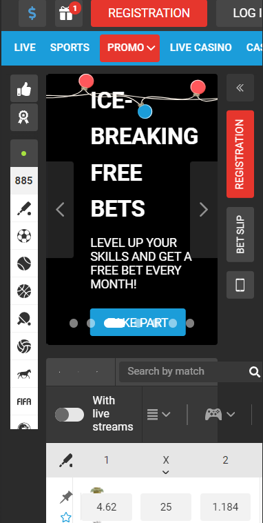 MegaPari betting site