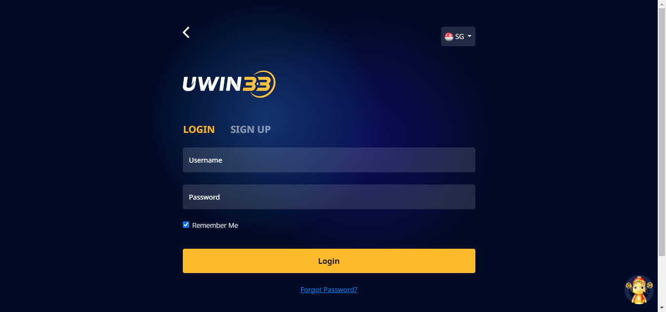 Uwin33 Registration