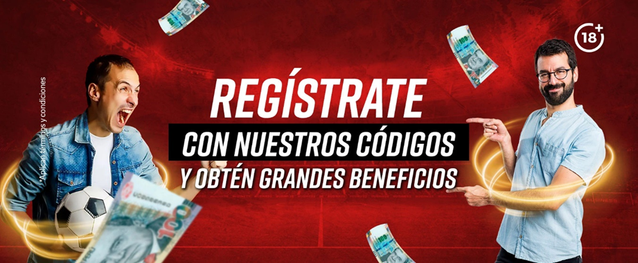 Códigos para canjear bonos de registro de Solbet