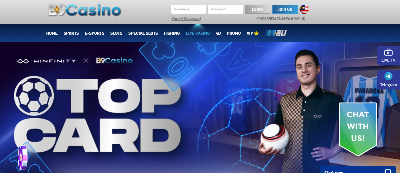 B9Casino Live Casino