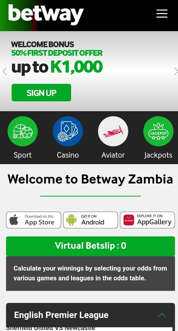 Betway Aviator Zambia